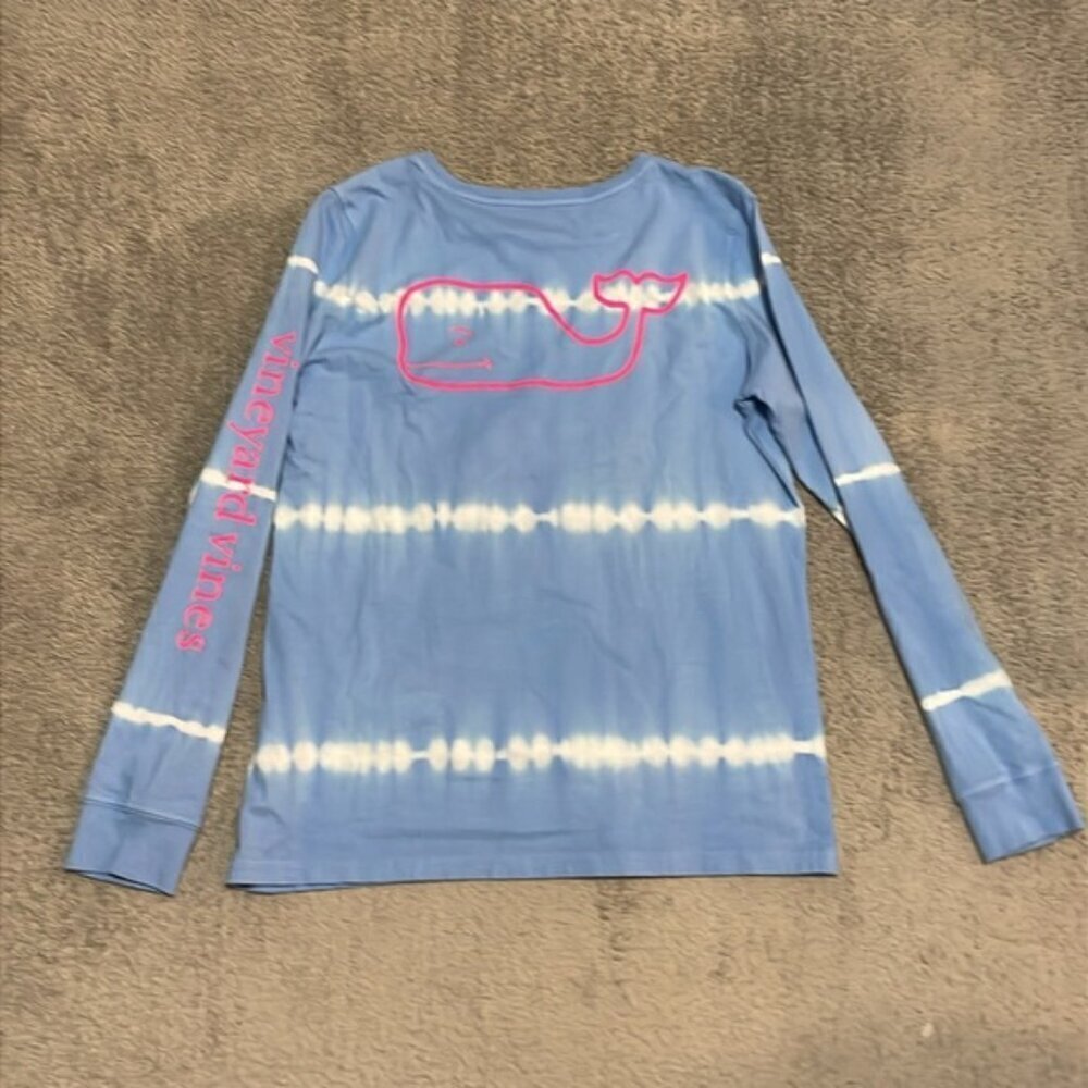 EC Vineyard Vines Long Sleeve Tie Dye T-Shirt - Size Small - Picture 2 of 3